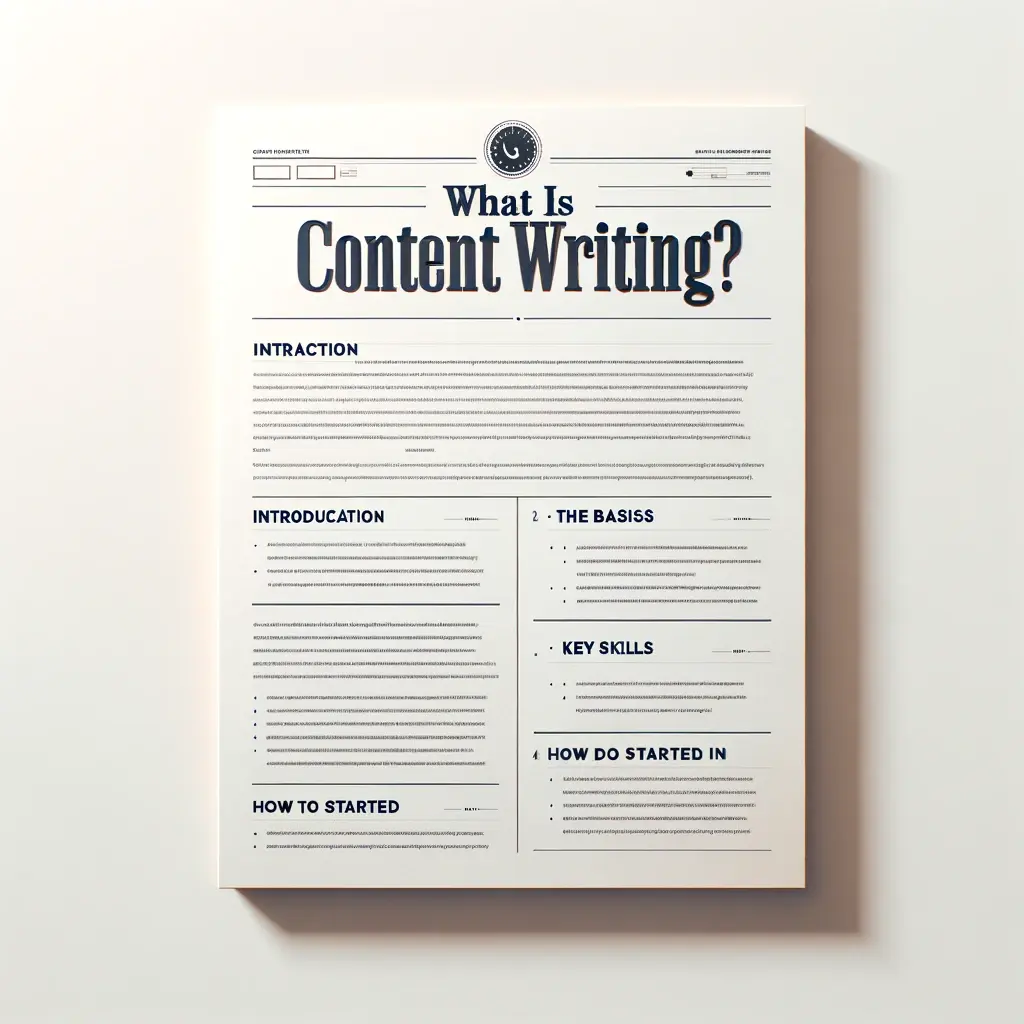 content writing checkist